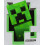 Minecraft (7-8 Years) Minecraft Creeper Inside Boy's Grey T-Shirt 2