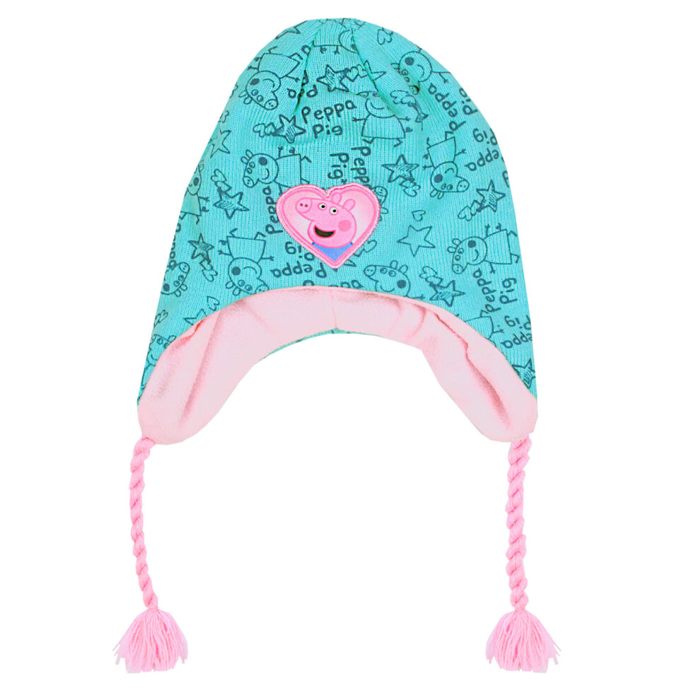 Peppa Pig Beanie Hat (Girls Blue)