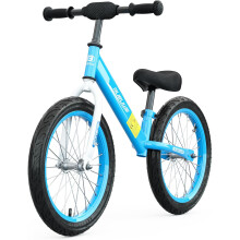 (Blue) 16 inch Balance Bike for 4 5 6 7 8 Year old Boys Girls, Kids No Pedal Bikes with Adjustable Seat, Toddler Walking Training Bicycle, Children's Toys