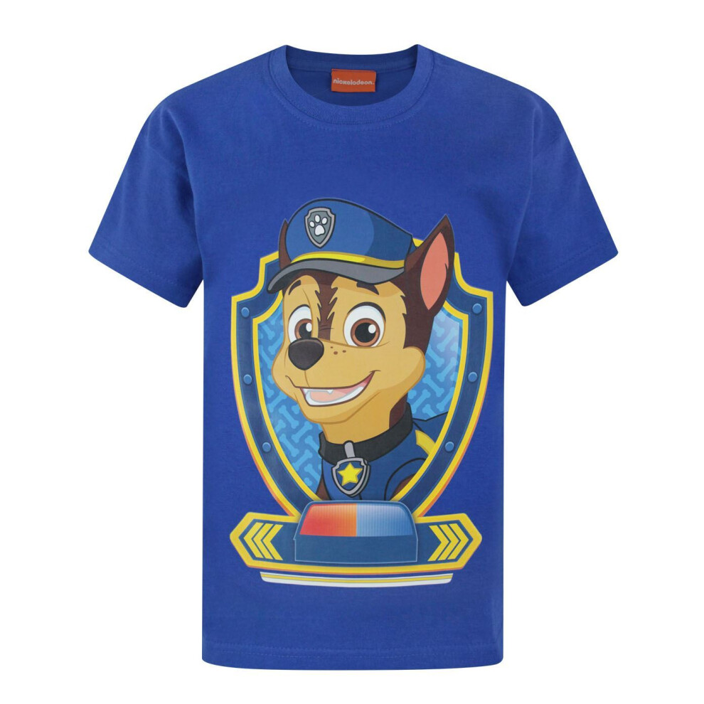 (2-3 Years) Paw Patrol Short Sleeved T-Shirt (Boys Blue)