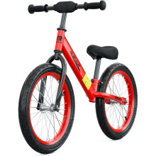 (Red) 16 inch Balance Bike for 4 5 6 7 8 Year old Boys Girls, Kids No Pedal Bikes with Adjustable Seat, Toddler Walking Training Bicycle, Children's Toys