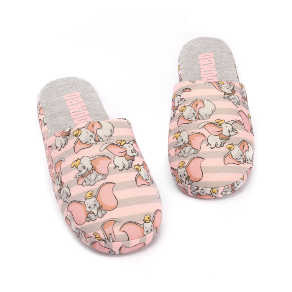 (7-8 UK) Disney Mule Slippers (Womens Pink)