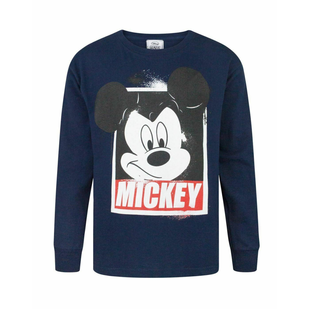 Disney Long Sleeved T-Shirt (Boys Blue)