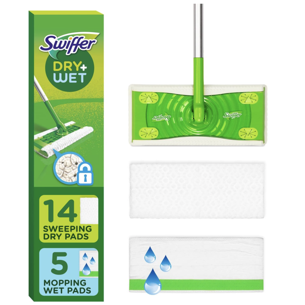 Swiffer Sweeper 2-in-1 Mops for Floor Cleaning 19 Refills 20 Piece Set