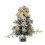 Gold mini Christmas tree 30cm simulation desktop plant office decorations Christmas decorations 3