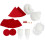 Felt Craft Set for 2 Christmas Santa Gnomes 3