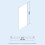 NES Home Bi-Fold Folding 700 mm Glass Door with Frameless 760 mm Side Panel 10