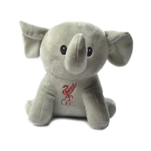 Liverpool FC Plush Elephant Grey - Official Licensed Plush with Liverpool Crest on Front - Great Gift for Fans