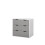 Timber Art Design UK 3 Drawer Chest Modern Bedroom Storage Unit 2