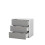 Timber Art Design UK 3 Drawer Chest Modern Bedroom Storage Unit 4
