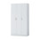 Timber Art Design UK White 3 Door Double Wardrobe Spacious Bedroom Storage Unit 4