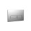 NES Home Nes Home Wall Hung Toilet Cistern Frame with Chrome Square Button Flush Plate 3