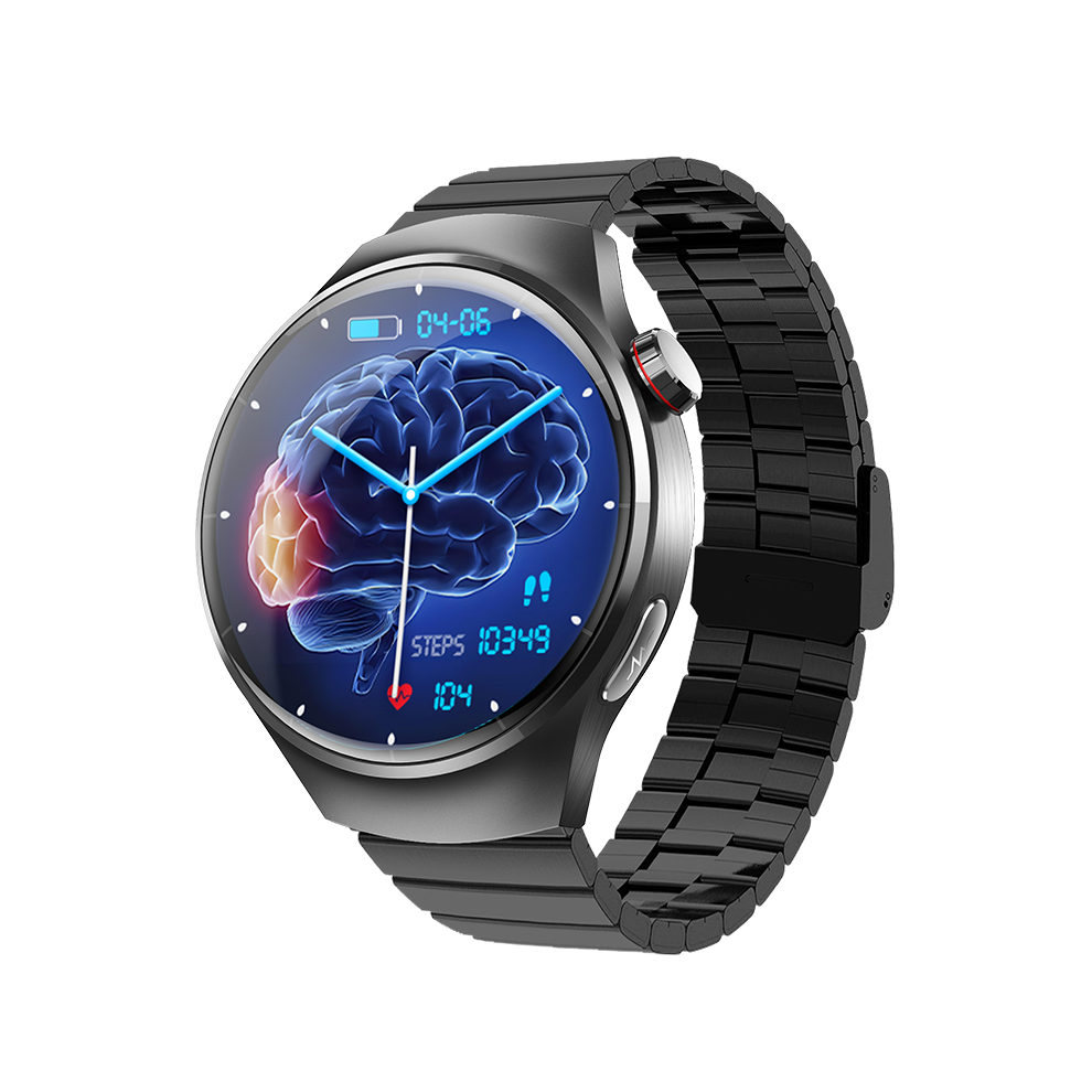 Chronus Smartwatch With Heart Rate And Blood Oxygen Monitoring, Sports Tracking, Sos, Bluetooth Calling, And Message Notifications(Black) Black 6976918021649