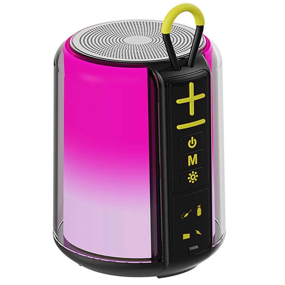 Chronus Bluetooth Speaker: Portable Speaker 8W Hd Stereo Sound, Wireless Speaker, Double Tws Pairing, Rgb Bt 5.3/Aux/Tf/Usb, For Party Home Light 6976918021045