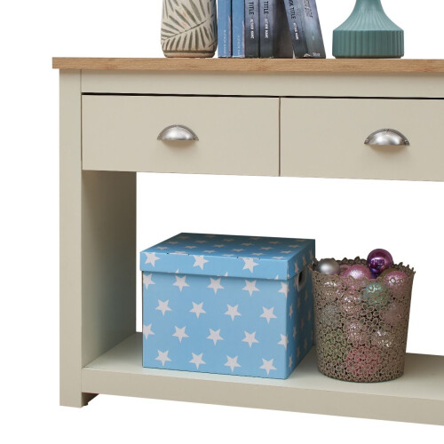 Timber Art Design UK Modern Console Table with Storage Stylish Hallway or Living Room Unit 2