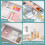 (21 PCS) 25 Desk Drawer Organizer Trays Clear Plastic Storage Boxes Divider for Makeup 6