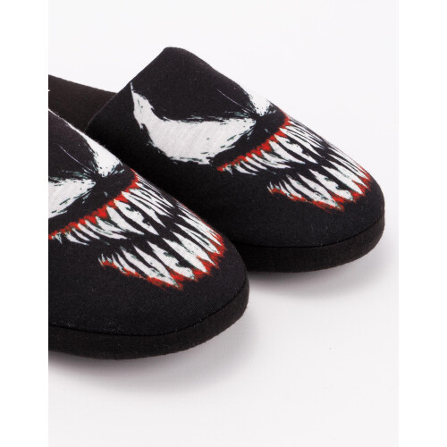 Marvel (11-12 UK) Marvel Mule Slippers (Mens Black) 2