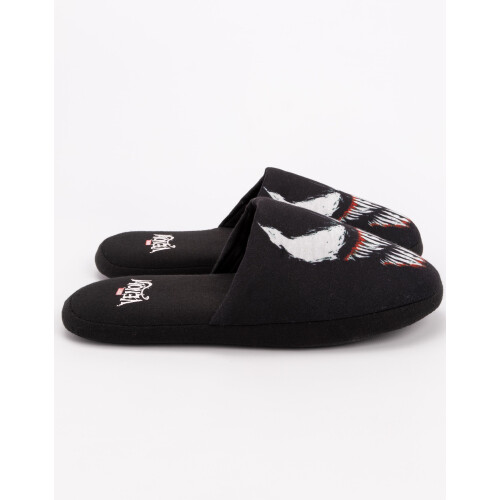 Marvel (9-10 UK) Marvel Mule Slippers (Mens Black) 1