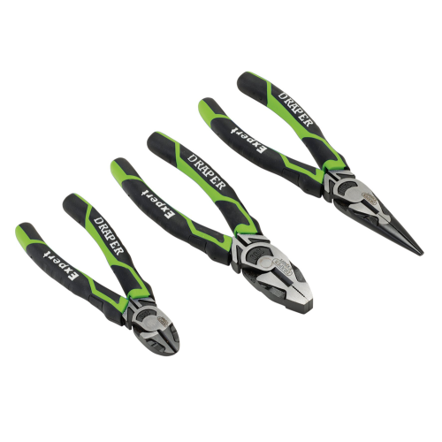 Draper Draper 3PC.HD PLIER SET - GREEN 28035 28035 High Leverage Plier Set (3 Piece)