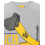 JCB (5-6 Years) JCB Short Sleeved T-Shirt (Boys Grey) 2