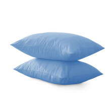 (Pack of 2, Sky Blue/Light Blue Pillow Cover) 2, 4, 6 X Pillow Case Soft Bedroom Pillows Covers