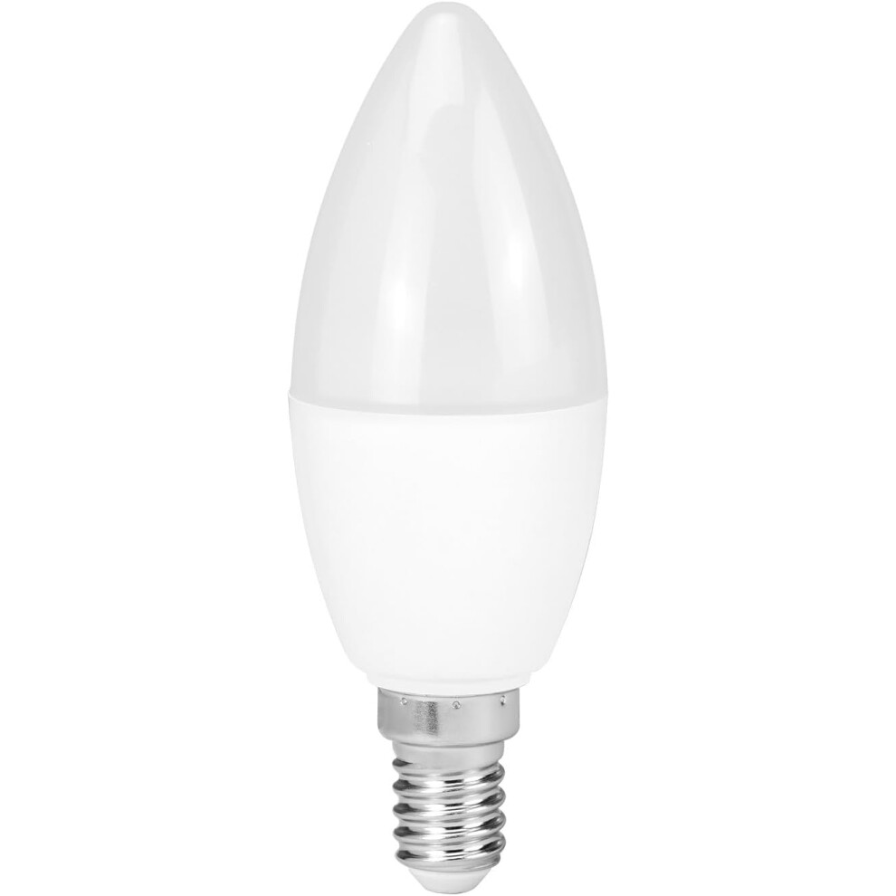 Bright Source Non-Dimmable Opal Frosted LED Candle Bulb, 2.9W, 250lm, E14 Small Edison Screw, 4000K Cool White-image-OPC-PFFHJ6Z-NEW