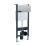 NES Home Nes Home Wall Hung Toilet Cistern Frame with Avant Chrome Square Push Button 1