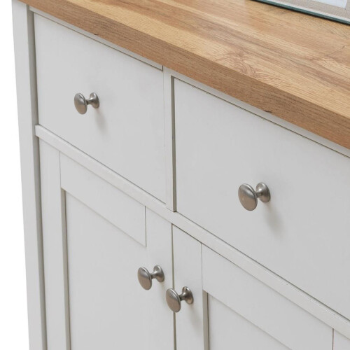 Timber Art Design UK Astbury Compact Sideboard TAD270 - 2 Doors & 2 Drawers, Modern Storage Unit 1