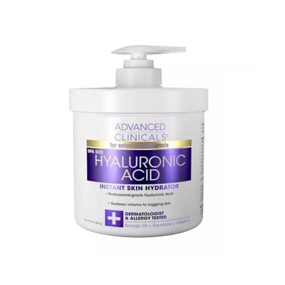 (Purple) Advanced Clinicals Vitamin C Advanced Brightening Cream Skin Hydrator Lotion