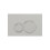 NES Home Nes Home WH Toilet Cistern Frame with Modern Chrome Round Button Flush Plate 3