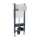 NES Home Nes Home WH Toilet Cistern Frame with Modern Chrome Round Button Flush Plate 1