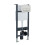 NES Home Nes Home WH Toilet Cistern Frame with Modern Chrome Square Button Flush Plate 1