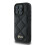 Guess Guess Quilted Metal Logo Case for iPhone 16 Pro 6.3" Black 2