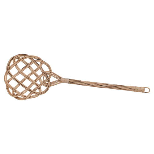 URBN Living Bamboo Wicker Carpet Beater Rug Car Mat Sofa Cleaner 2