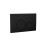 NES Home Nes Home Wall Hung WC Cistern Frame with Matt Black Round Button Flush Plate 3