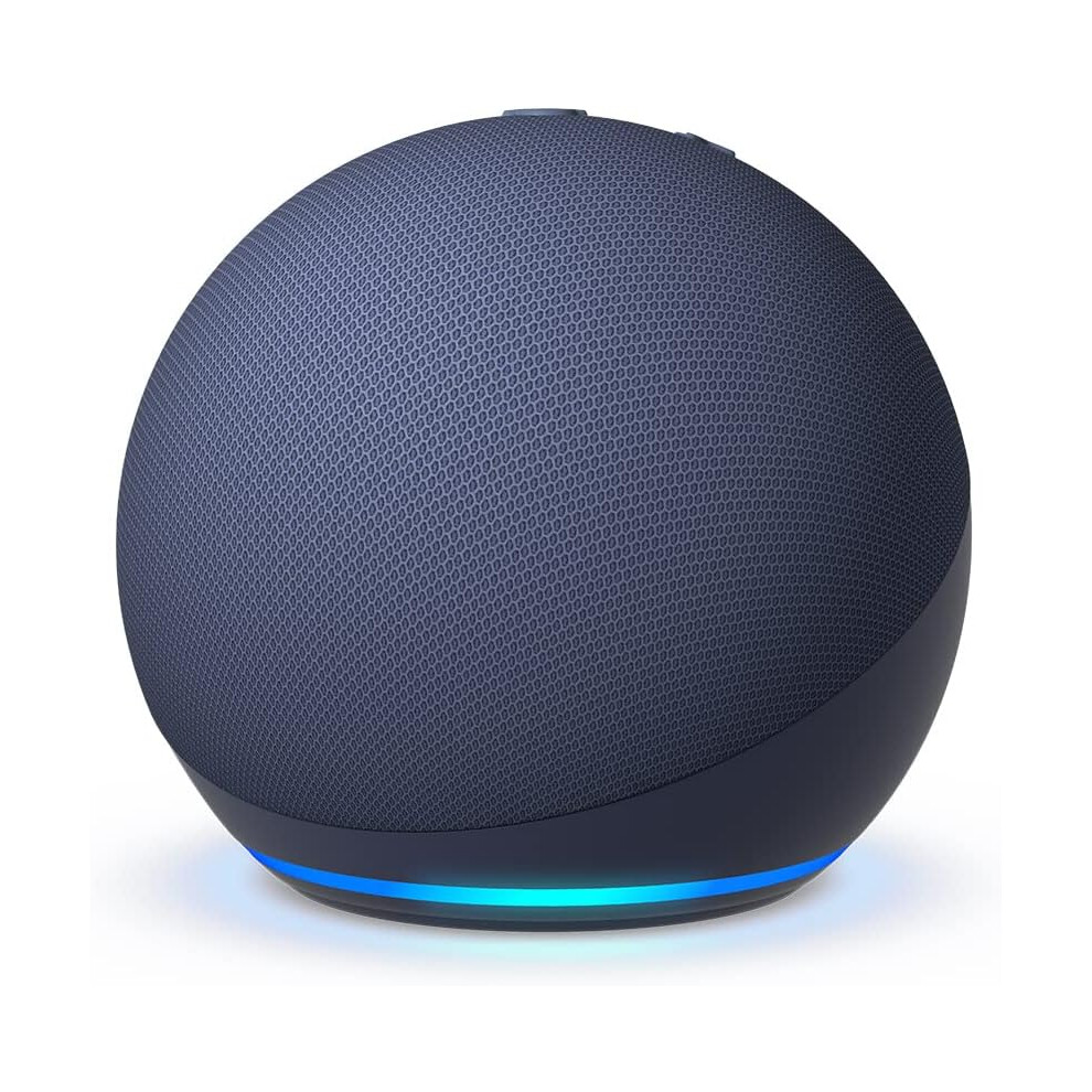 (Deep Sea Blue) Amazon Echo Dot 5th Generation Smart Speaker With Alexa