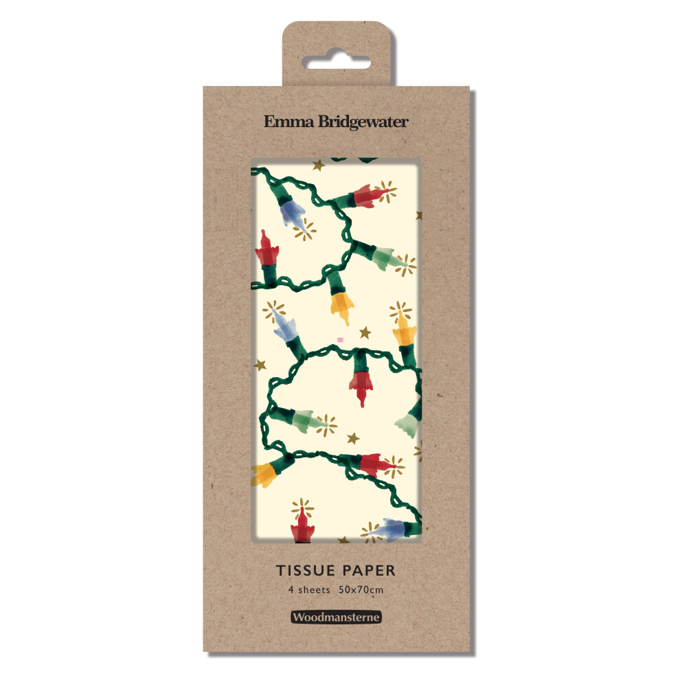 Emma Bridgewater Fairy Lights Tissue Paper Giftwrap Christmas Gift Wrapping