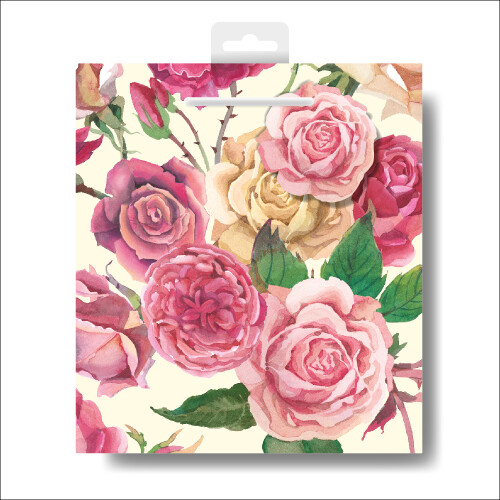 Woodmansterne Emma Bridgewater Roses Medium Gift Bag Gift Wrapping Accessory