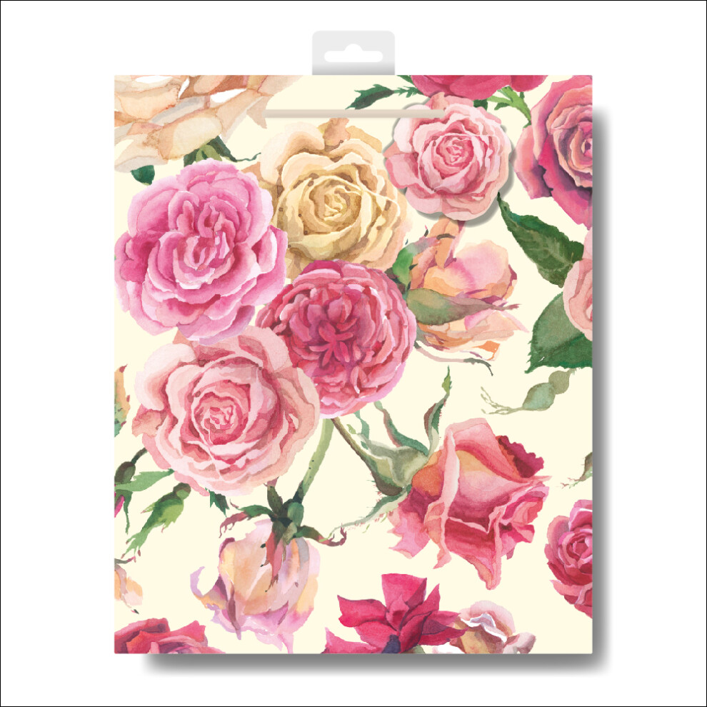 Emma Bridgewater Roses Large Gift Bag Gift Wrapping Accessory