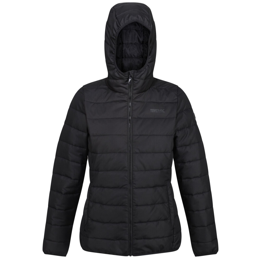 (18 UK, Black) Regatta Womens/Ladies Helfa Padded Jacket