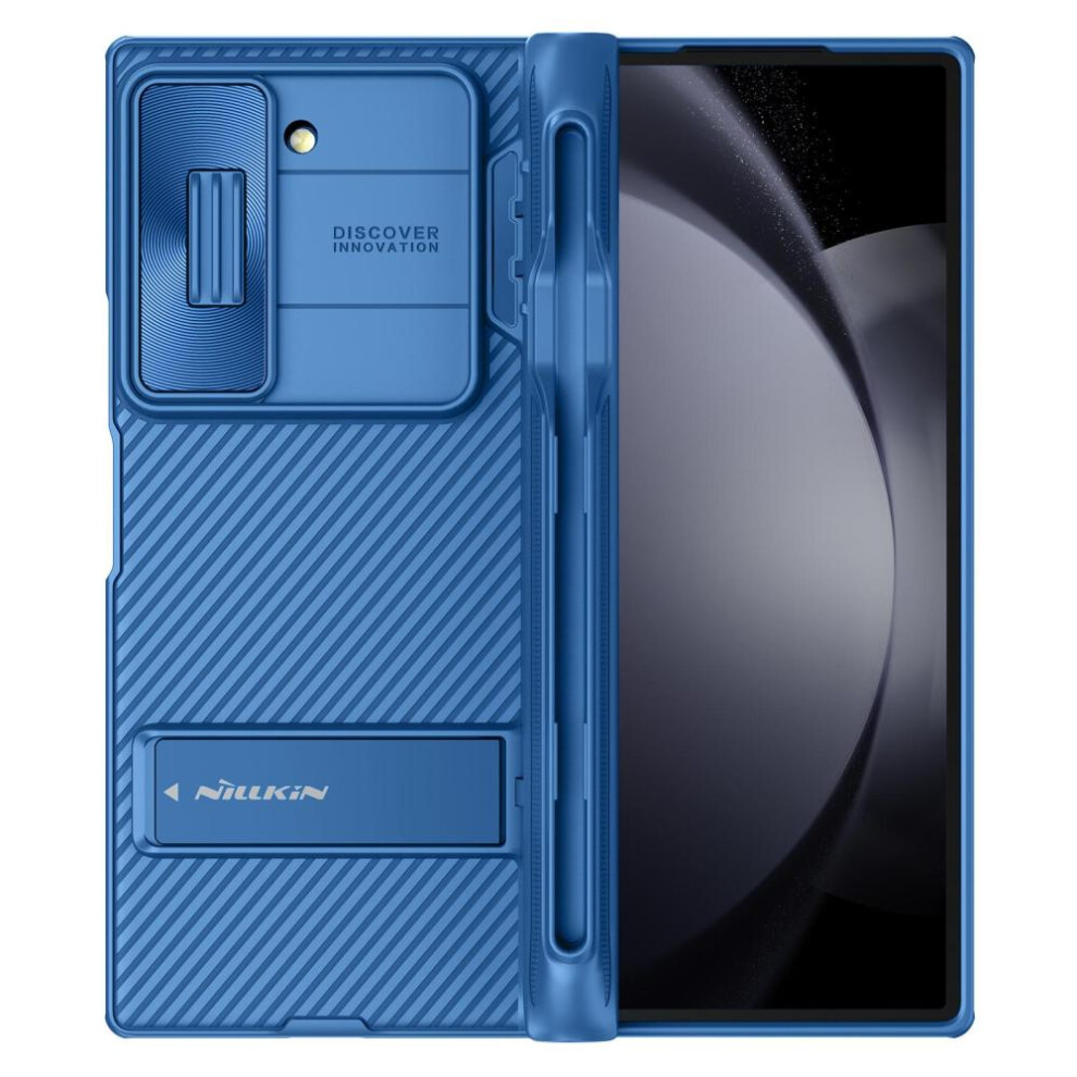 (Samsung Z Fold 6 5G, blue) For Samsung Galaxy Z Fold 6 5g Case Nillkin Camshield Fold