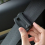 (Black) 2PCS Plastic Strong Adjustable Car Safty Belt Clip 4