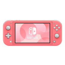 Nintendo Switch Lite Handheld Console Coral - Refurbished