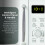 Tower Tower Sonar White Kettle 2 Slice Toaster & Digital Microwave Set 10