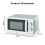 Tower Tower Sonar White Kettle, 2 Slice Toaster & Manual Microwave Set 9
