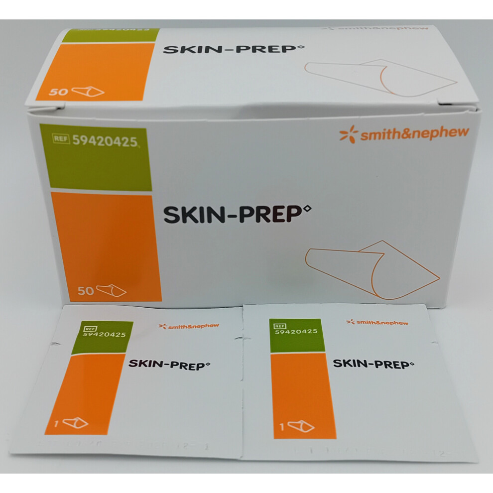 Skin-Prep Wipes Box of 50 - REF: 59420425