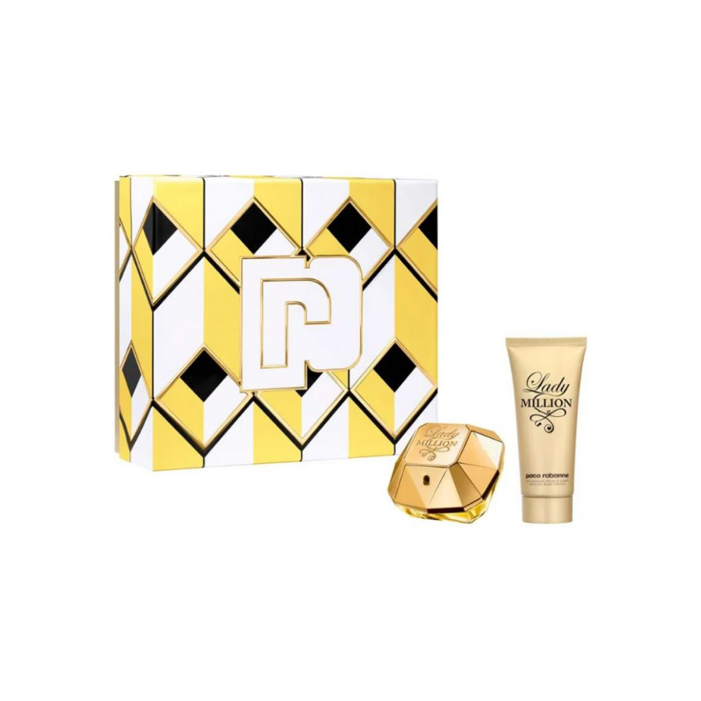 Paco Rabanne Lady Million Ladies 80ml 2pc Giftset