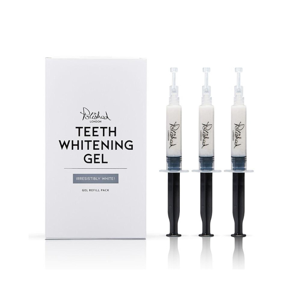 Polished London Gel Refills 3 x 5ml Polished Teeth Whitening Gel Syringes