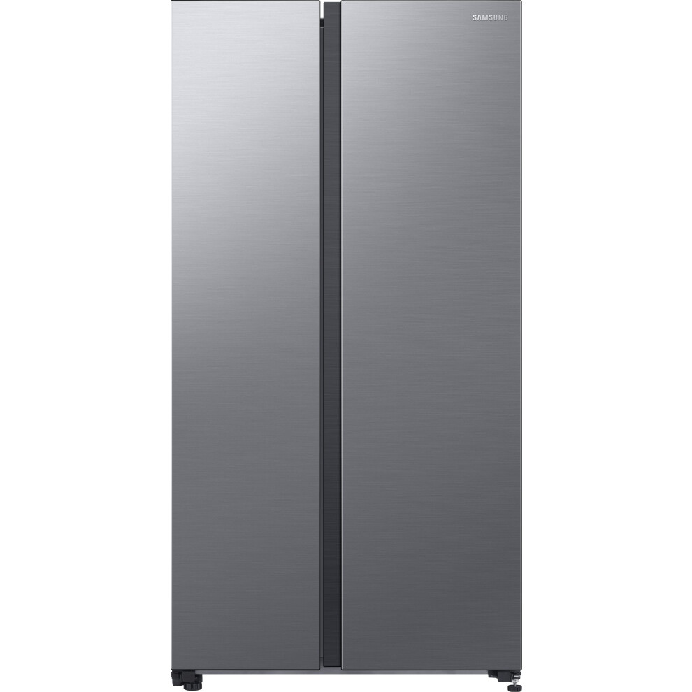 Samsung Series 6 AI Energy SpaceMax American Fridge Freezer - Refined Steel - E Rated