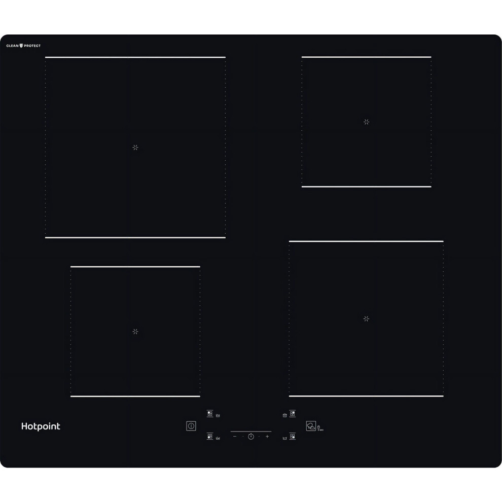 Hotpoint CleanProtect TQ 1460S CPNE 59cm Induction Hob - Black